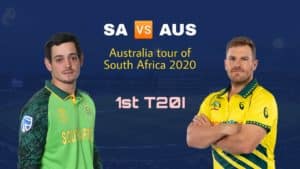 SA vs AUS Dream11 Prediction 1st T20I Australia tour of South Africa 2020