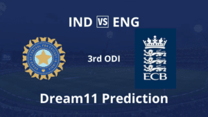 IND vs ENG Dream11 Prediction 3rd ODI