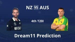 NZ vs AUS Dream11 Prediction 4th T20I
