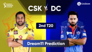 CSK vs DC Dream11 Prediction 2nd Match IPL 2021