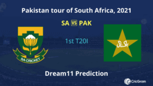 SA vs PAK Dream11 Prediction 1st T20I