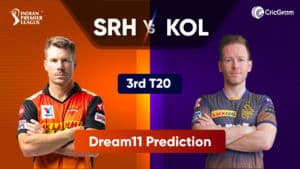 SRH vs KOL Dream 11 Prediction IPL 2021