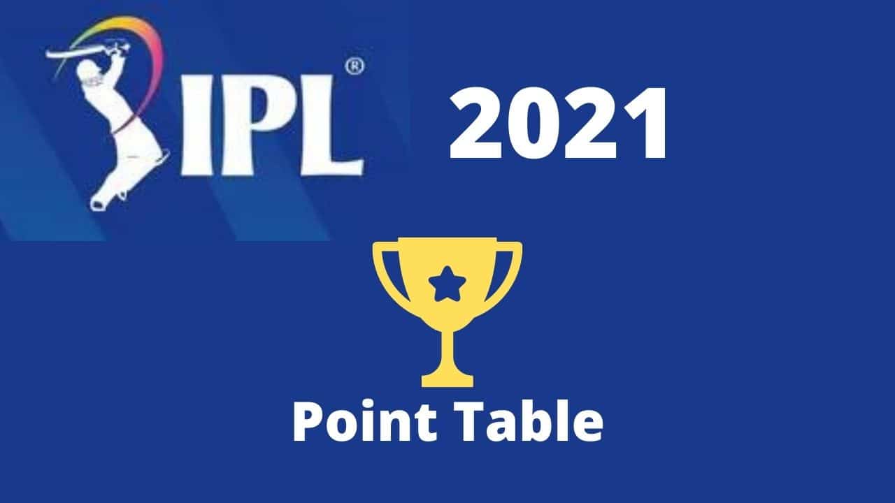 IPL Points List Indian Premier League 2021 Point Table
