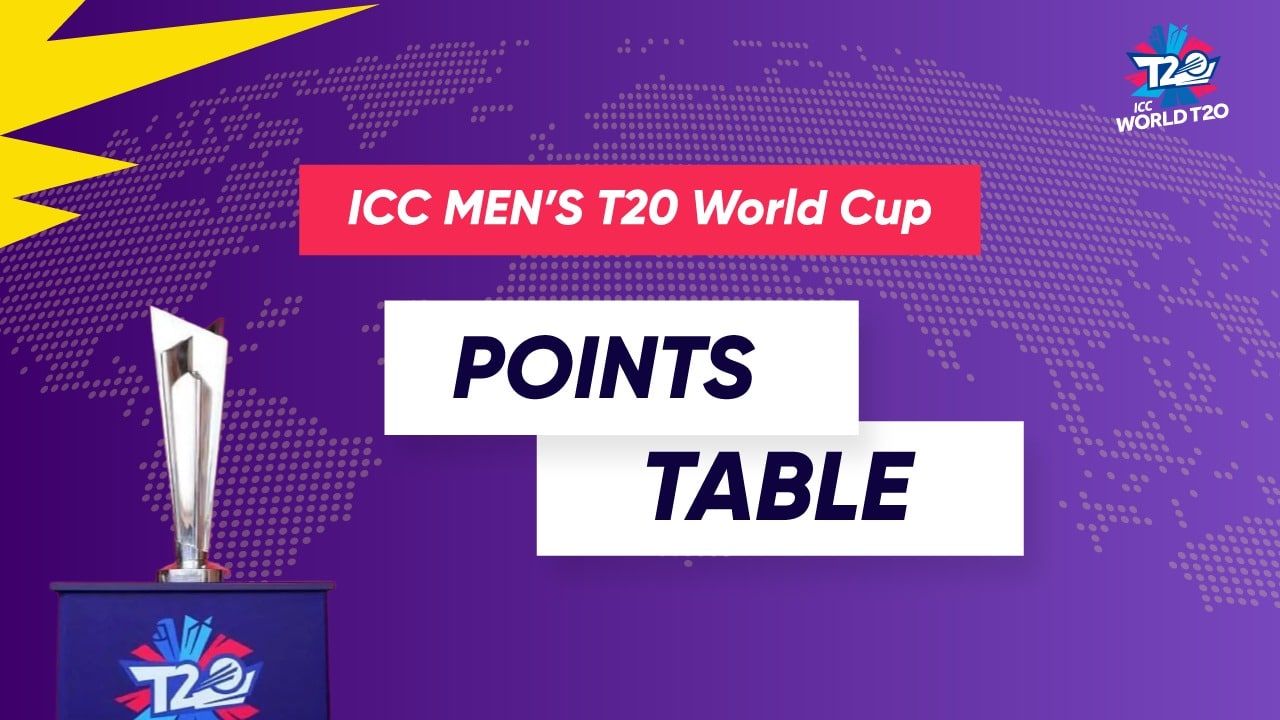 2021 world cup points table T20 World