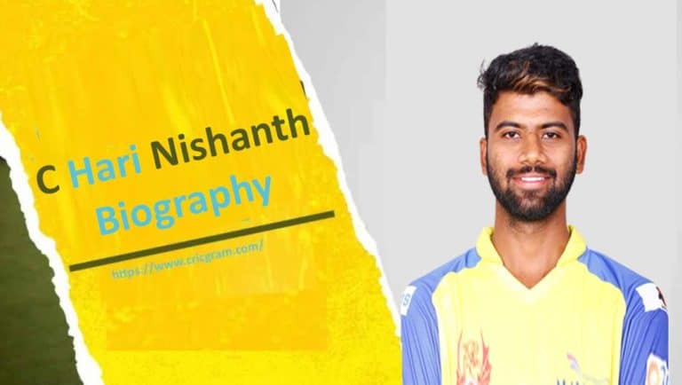 C Hari Nishanth Biography