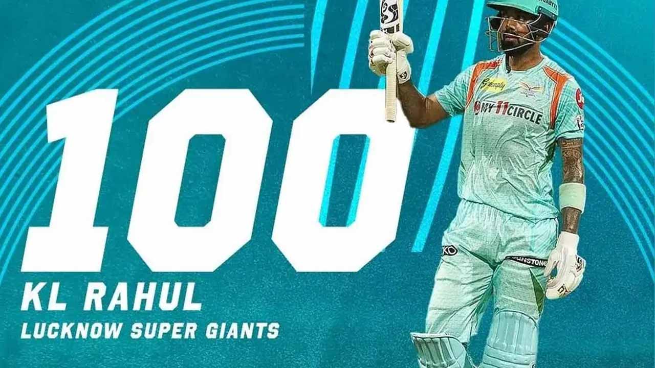KL Rahul scored his second century of IPL 2022