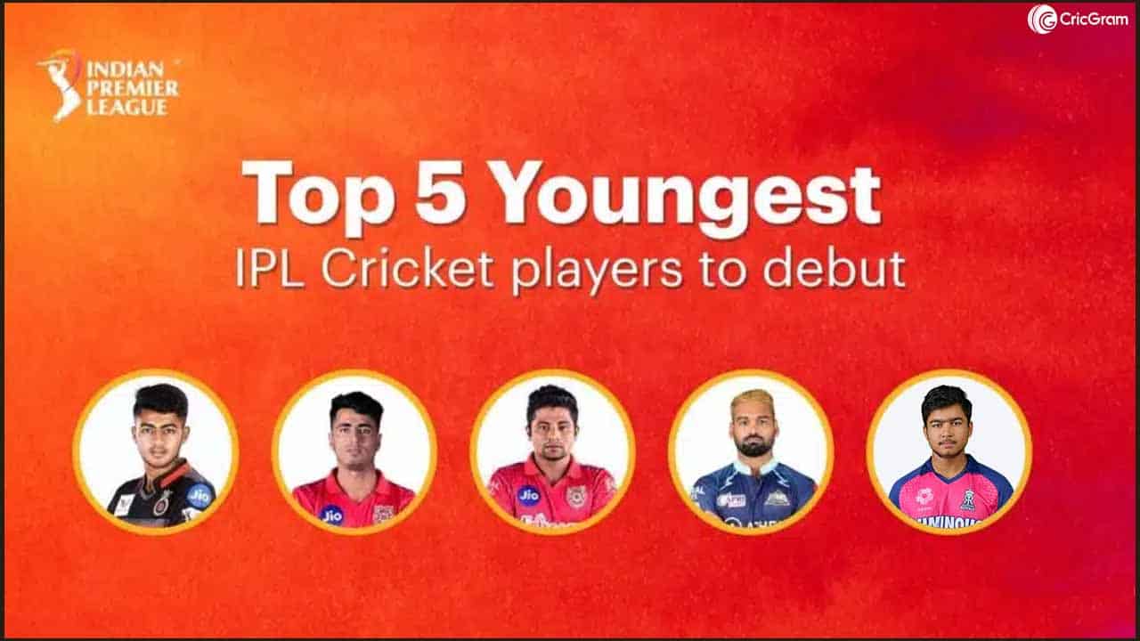 Top 5 Youngest IPL Cricket players to debut in IPL