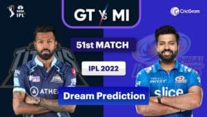 GT vs MI Dream11 Prediction Tata IPL 6 May 2022
