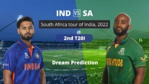 IND vs SA Dream11 Prediction 2nd ODI 12 June 2022