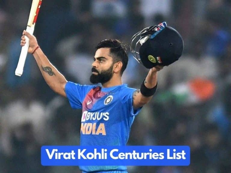 Virat Kohli Centuries List
