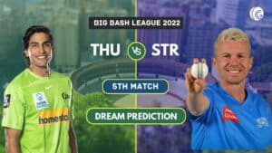 THU vs STR Dream11 Prediction