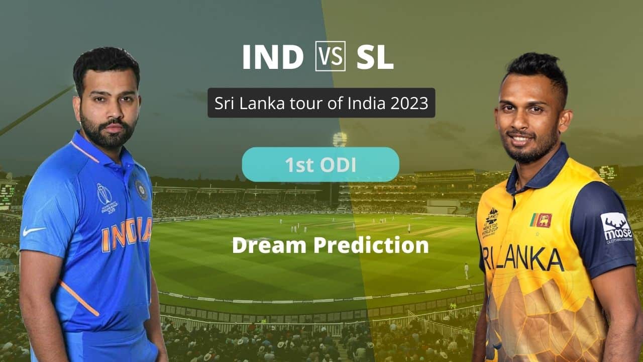 IND vs SL Dream11 Prediction, Probable Playing 11, and Fantasy Cricket Tips  of 1st ODI : No Jasprit Bumrah