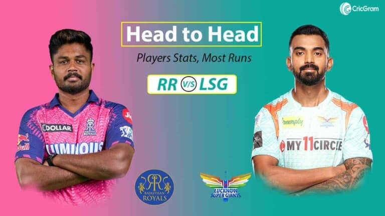 RR vs LSG Head to Head