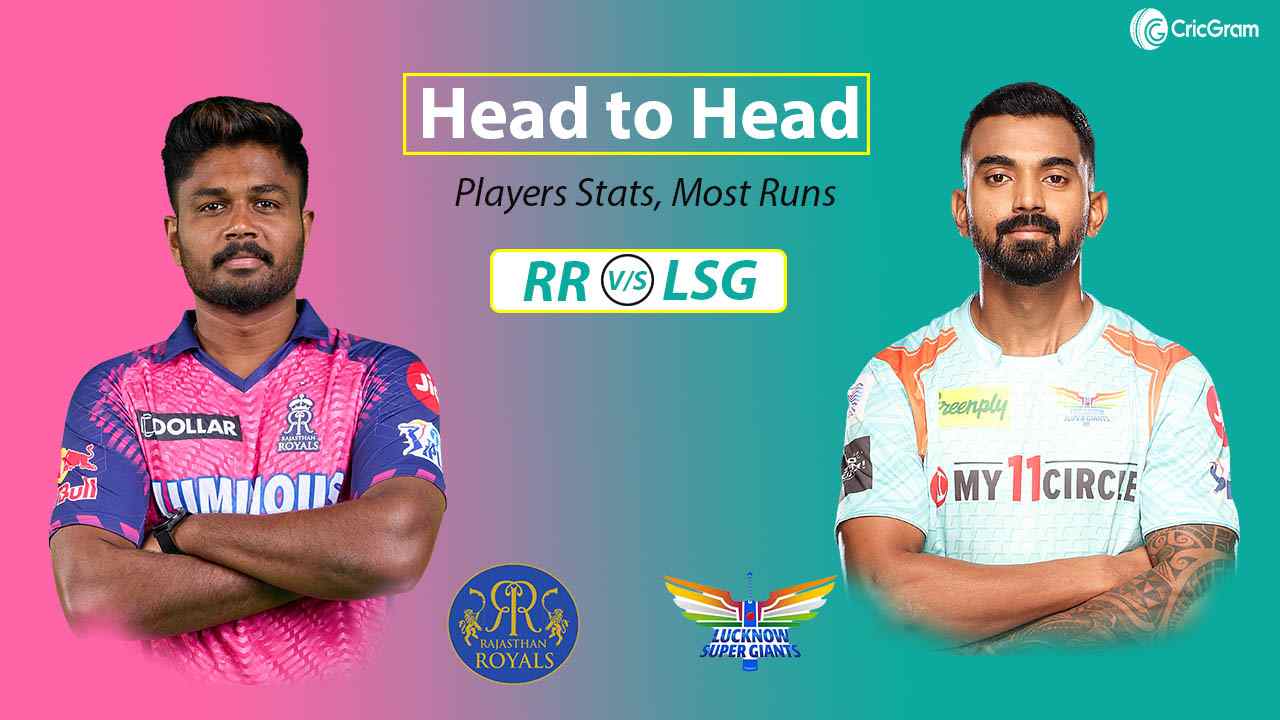 RR vs LSG Head to Head