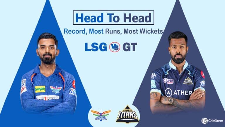 LSG vs GT head to head