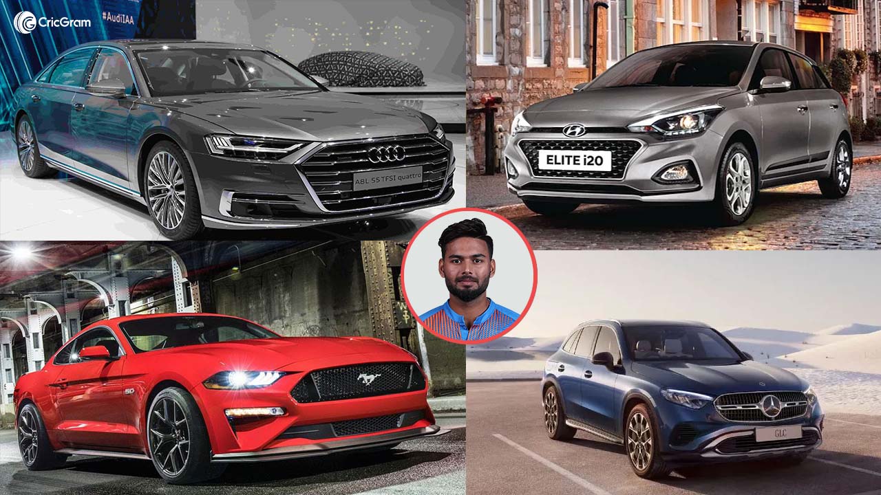 Rishabh Pant Car Collection