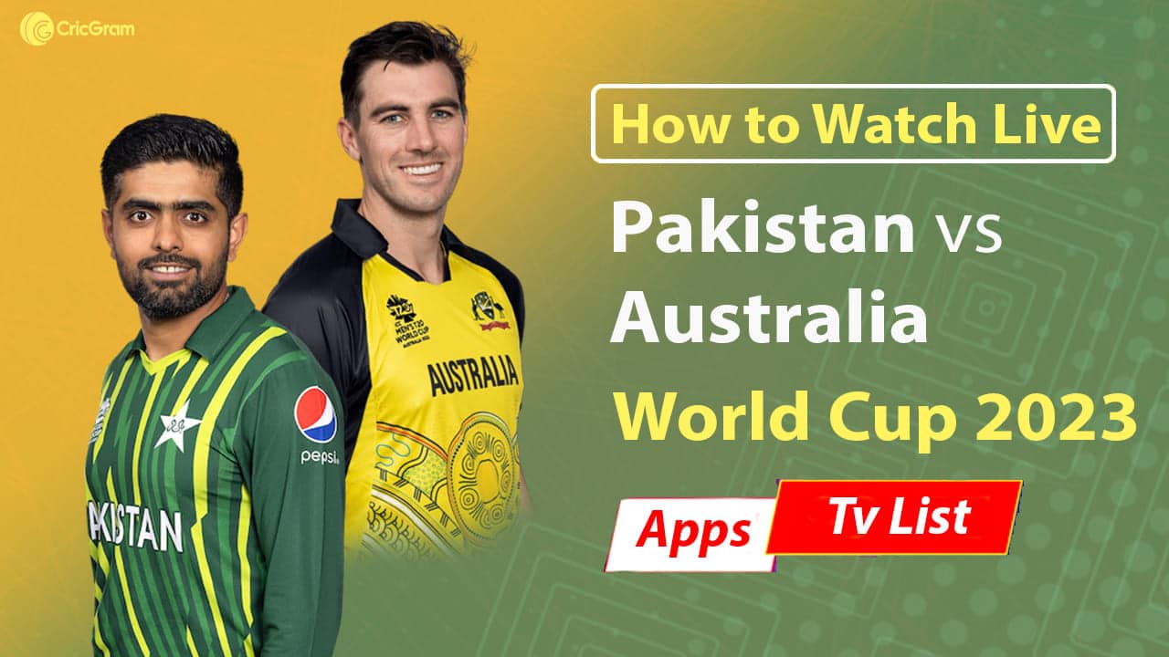 AUS vs PAK Live Streaming online