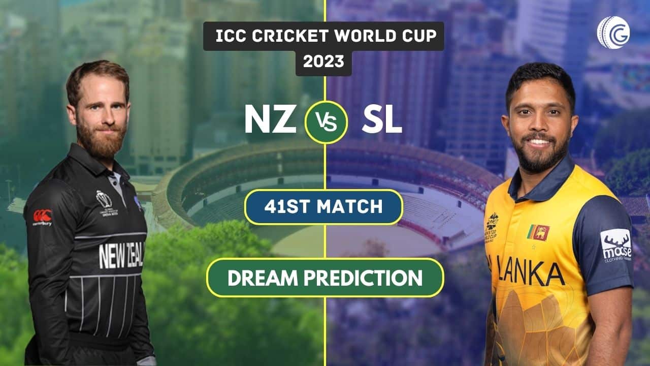 NZ vs SL Dream11 Team Prediction: Cricket World Cup 2023