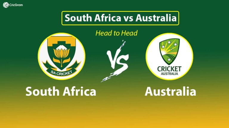 South Africa vs Australia Head to Head