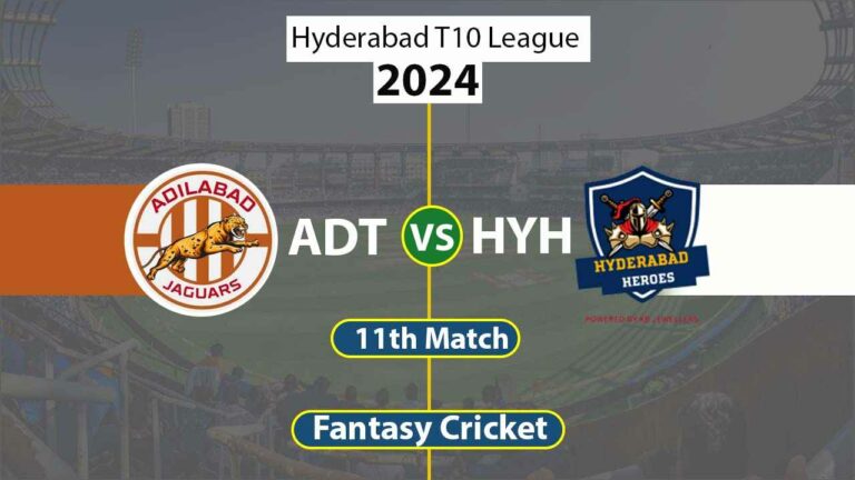 ADT vs HYH, 11th, Hyderabad T10 League