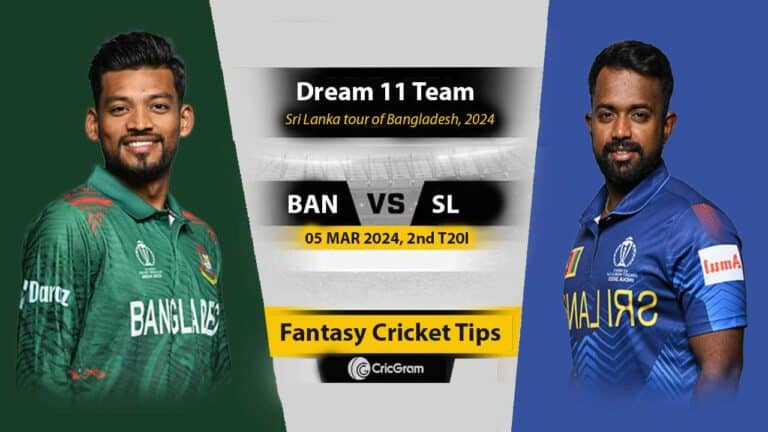 BAN vs SL Dream11 Prediction