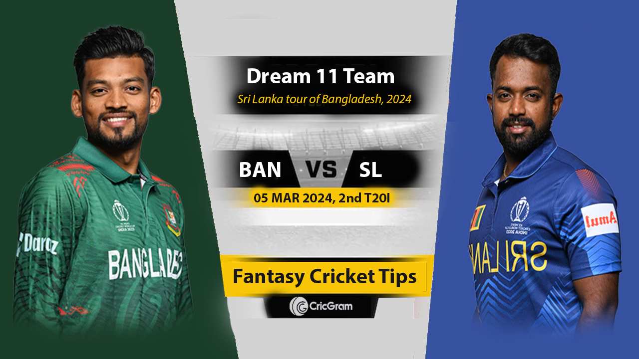 BAN vs SL Dream11 Prediction
