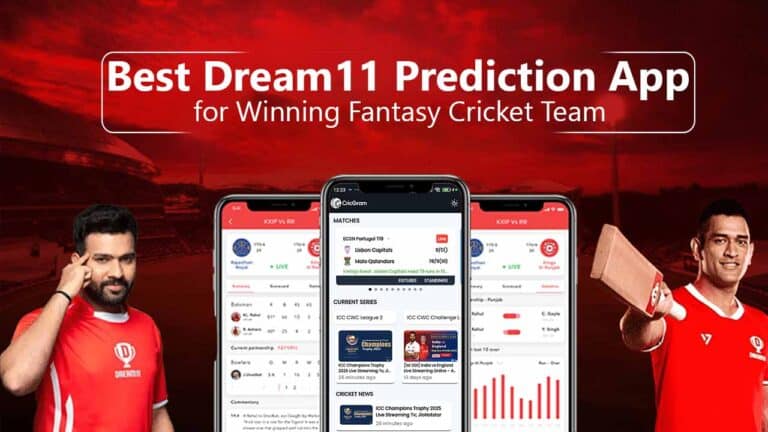 Best Dream11 Prediction App for Winning Fantasy Cricket Team