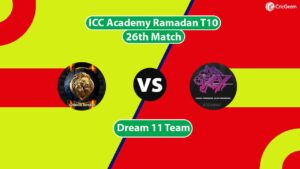 LR vs AZ 26th ICC Academy Ramadan T10