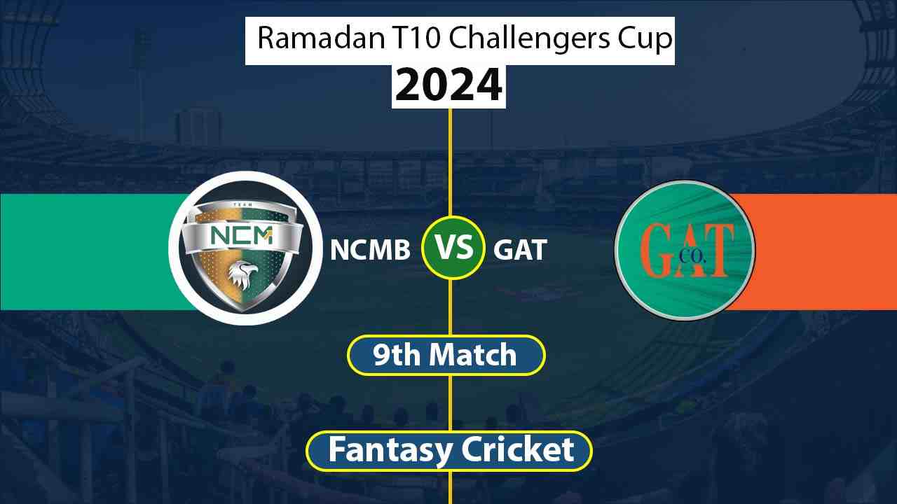 NCMB vs GAT 9th, Kuwait Ramadan T10 Challengers Cup