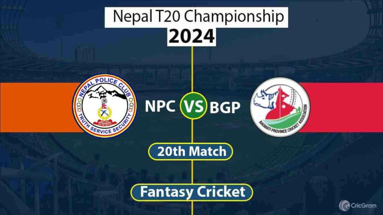 NPC vs BGP Nepal T20 Championship