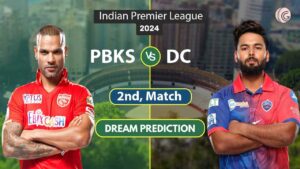 PBKS vs DC Dream 11 Predication 2024