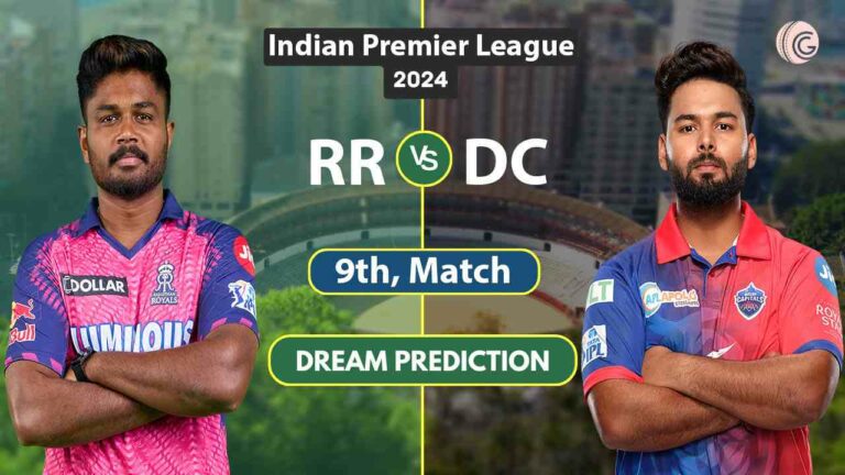 RR vs DC Dream 11 Predication