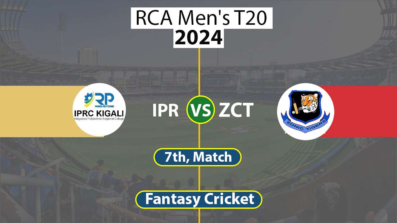IPR vs ZCT Dream 11 Team, 7th Match, RCA Men's T20