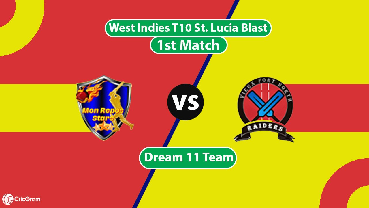 MRS vs VFNR Dream 11 Team, 1st Match, West Indies T10 St