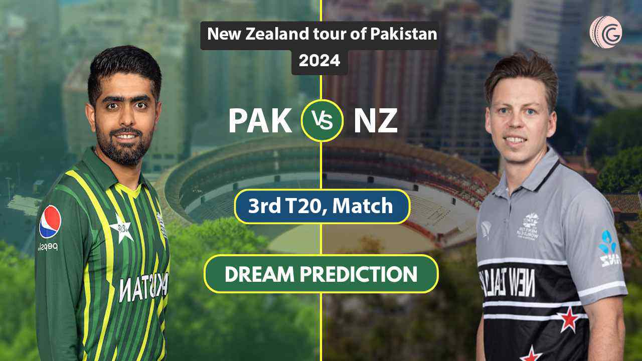 PAK vs NZ Dream 11 Team, 3rd T20 New Zealand tour of Pakistan
