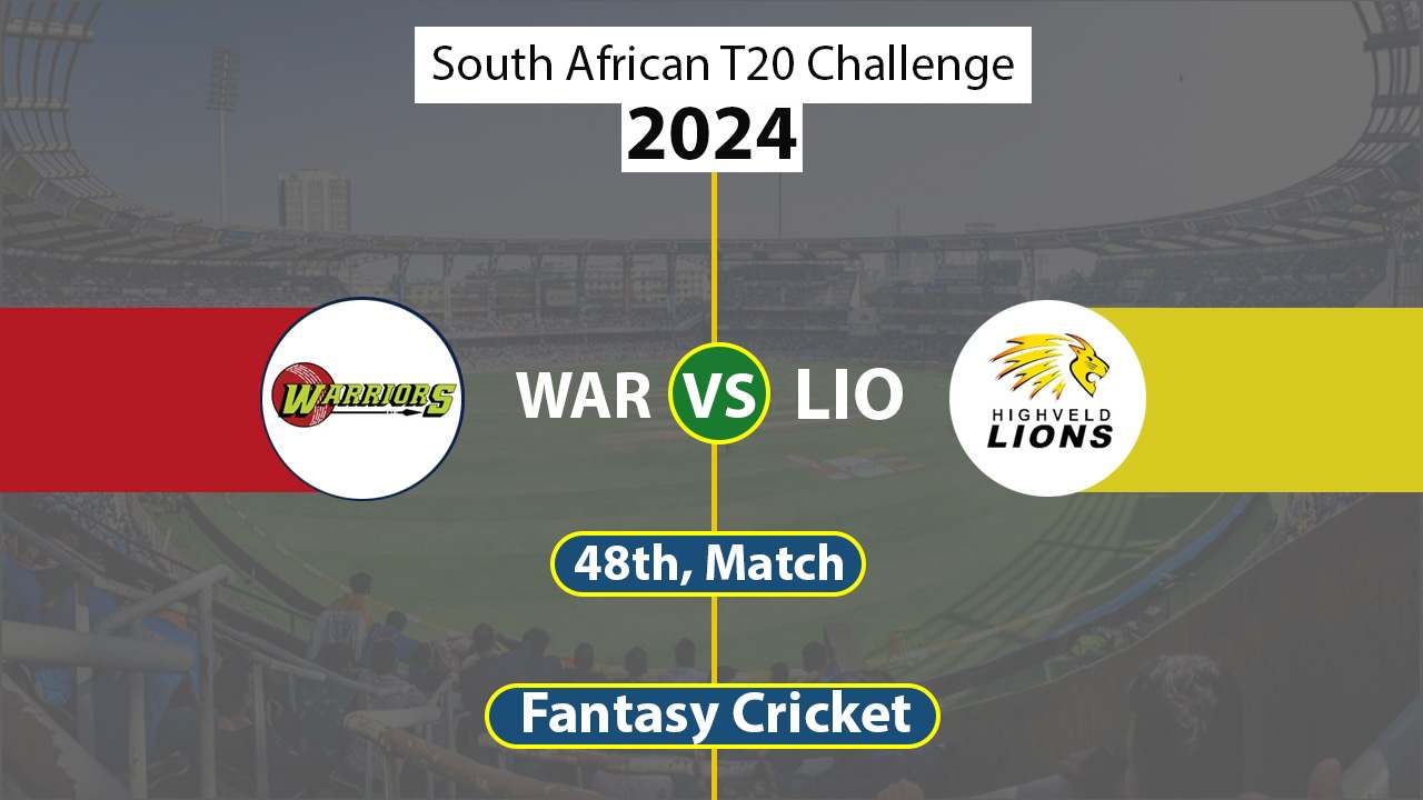 WAR vs LIO Dream 11 Team, 48th South African T20 Challenge