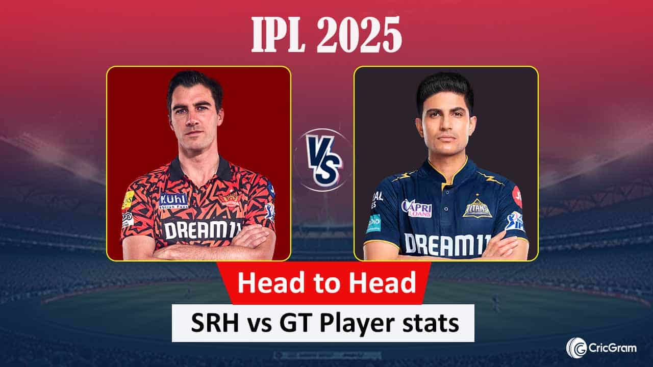 SRH vs GT Head to Head