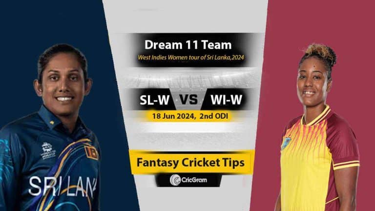 SL-W vs WI-W Dream 11 Team, 2nd ODI West Indies Women's tour of Sri Lanka