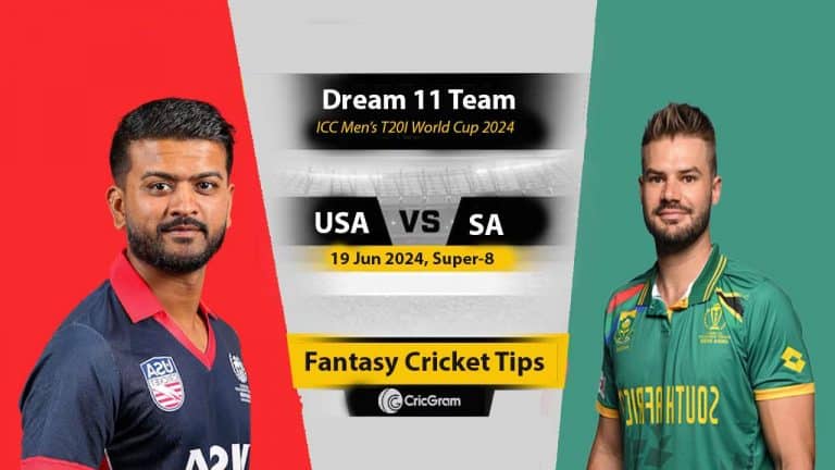 USA vs SA Dream 11 Team, Super-8 World Cup 2024