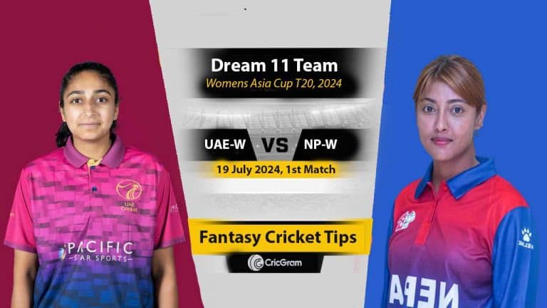 UAE-W vs NP-W Dream 11 Team, 1st T20I Asia Cup Women's T20