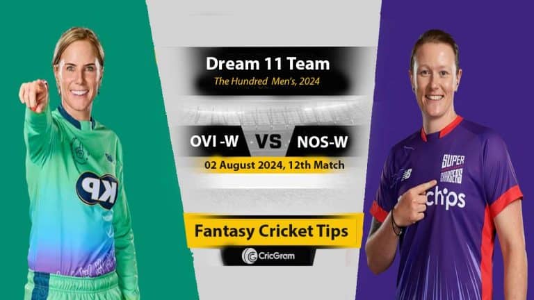 OVI-W vs NOS-W Dream 11 Team, 12th The Hundred Women's 2024
