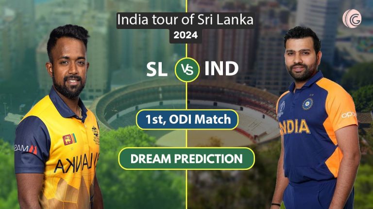 SL vs IND Dream 11 Team, 1st ODI India Tour of Sri Lanka 2024