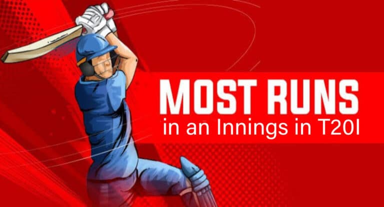 Most Runs in an Innings in T20I - Highest Runs
