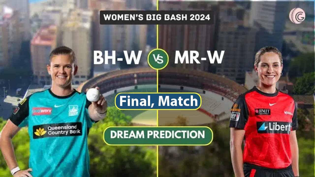 MR-W vs BH-W Dream 11 Team, Final WPL 2024