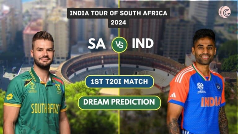 SA vs IND Dream11 Prediction 1st T20I