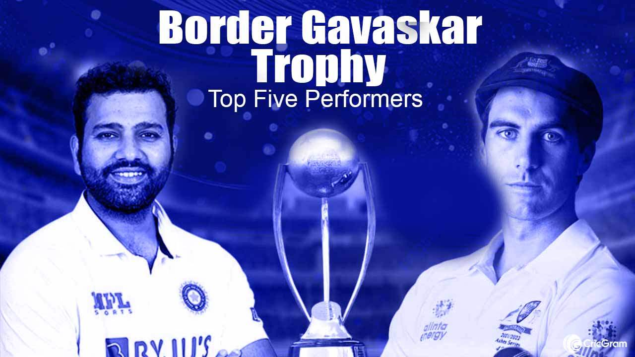 Border Gavaskar Trophy Top Five Performers