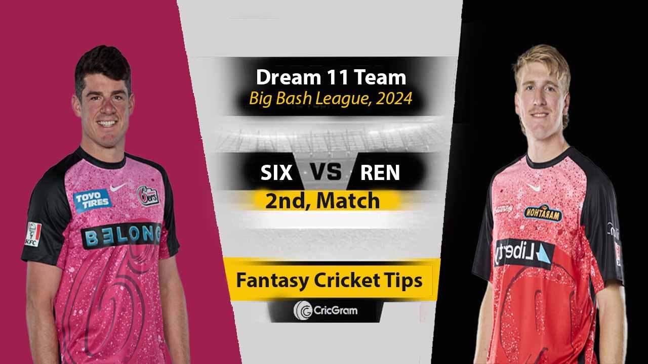 SIX vs REN Dream Team, 2nd Match BBL 2024