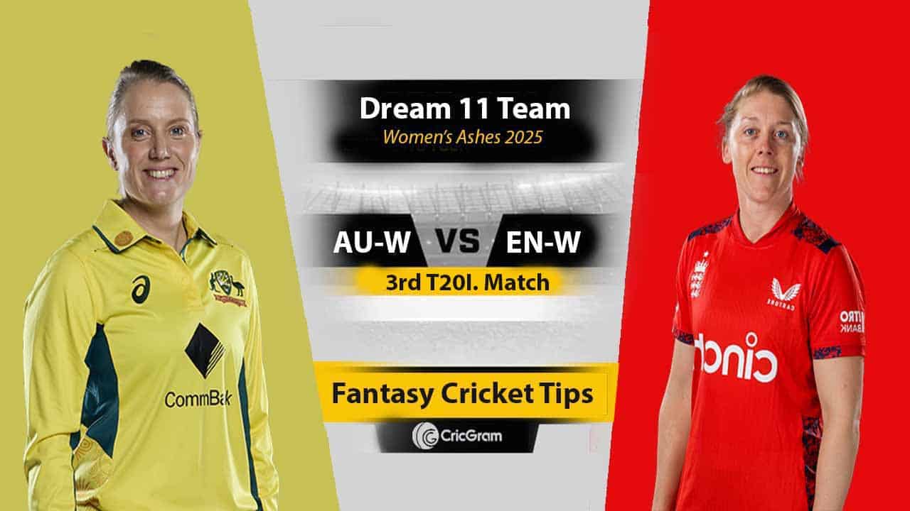 AU-W vs EN-W Dream11 Prediction 2nd T20I, 2025