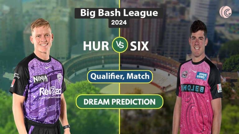 HUR vs SIX Dream 11 Team Predication, Qualifier Match BBL 2025