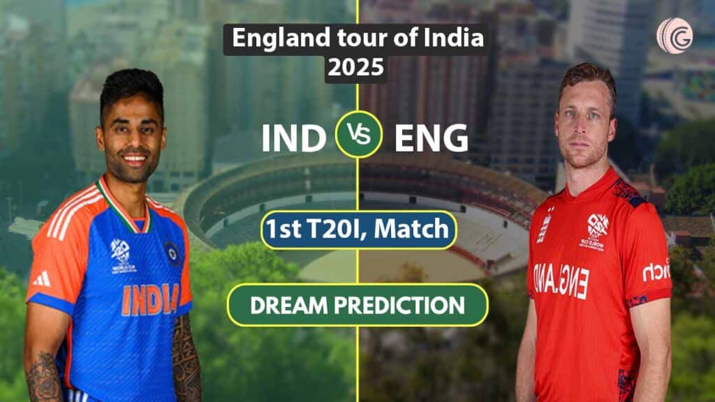 India vs England 1st T20I Match, England tour of India 2025